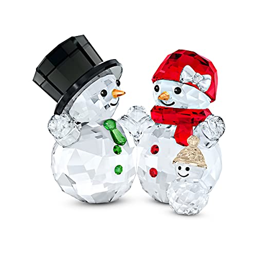 Swarovski Snowman Family Figurine