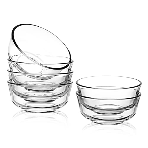 Sweejar 8 oz Glass Bowls Set