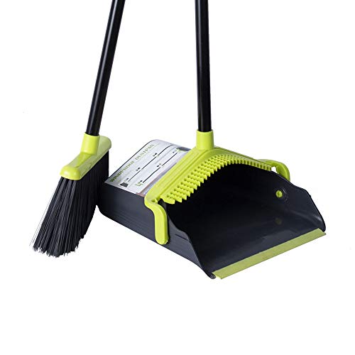 Sweep Pan with Handle Broom and Dustpan Set