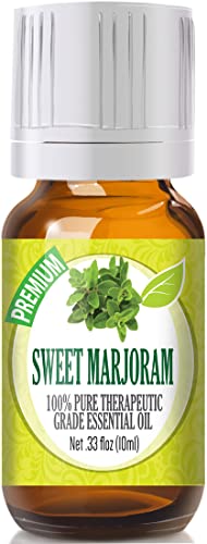 Sweet Marjoram Essential Oil (0.33 fl oz) - Healing Solutions