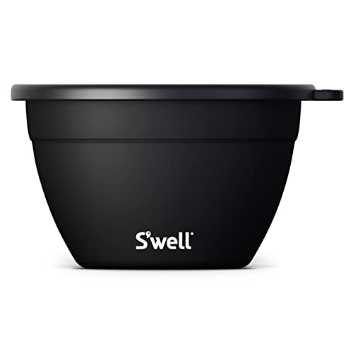 S'well Salad Bowl Kit - Onyx