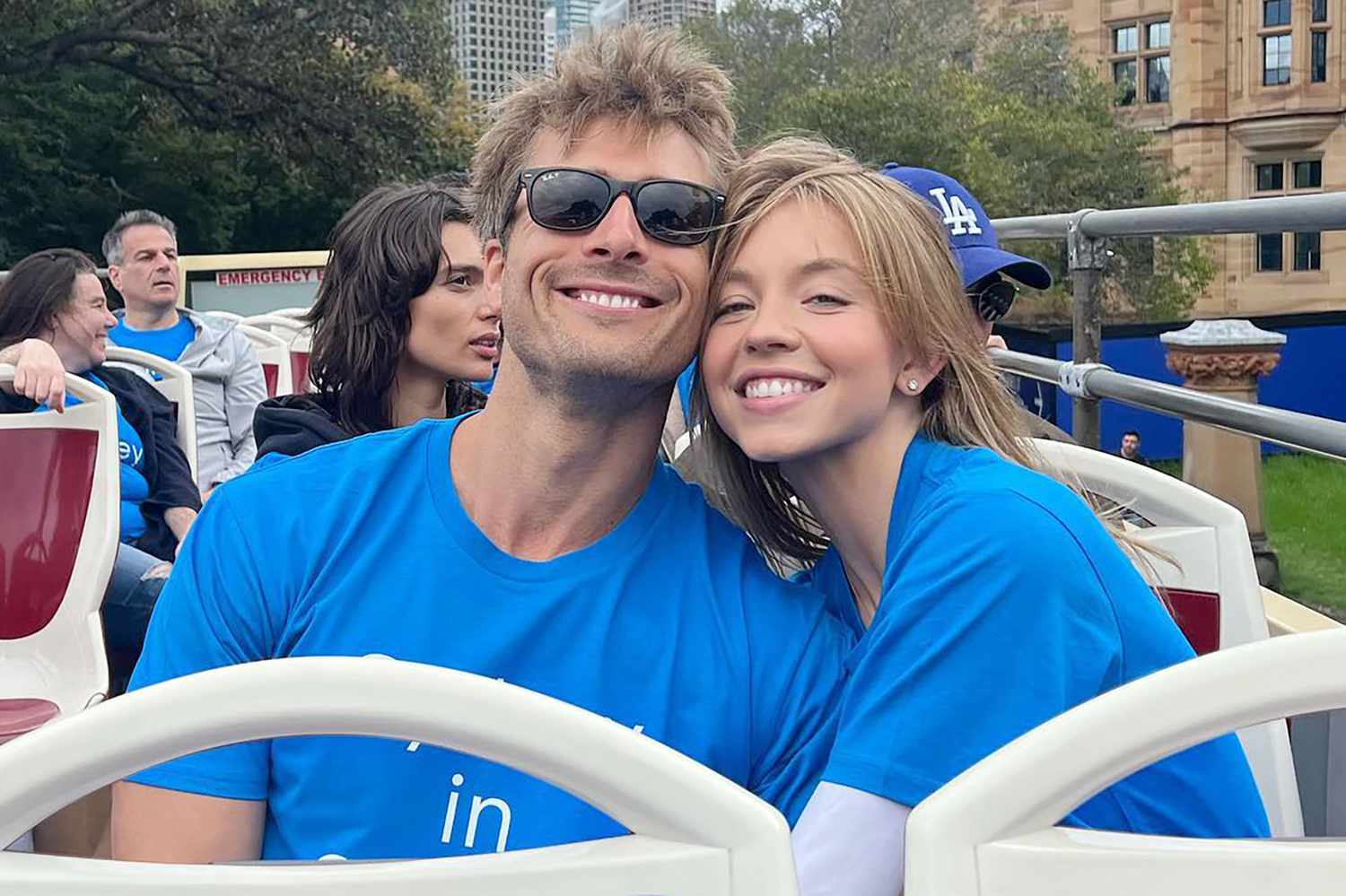 Sydney Sweeney Shares Playful Moments With Glen Powell During Film Shoot