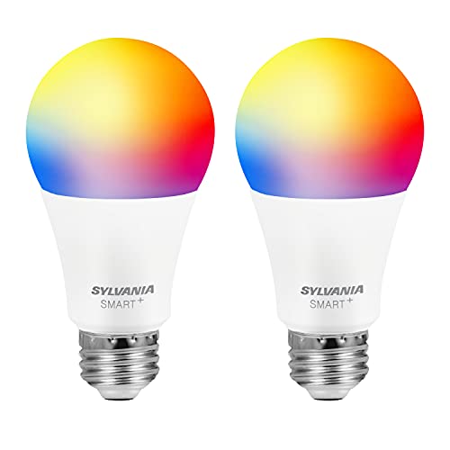 SYLVANIA Bluetooth Mesh LED Smart Light Bulb - 2 Pack