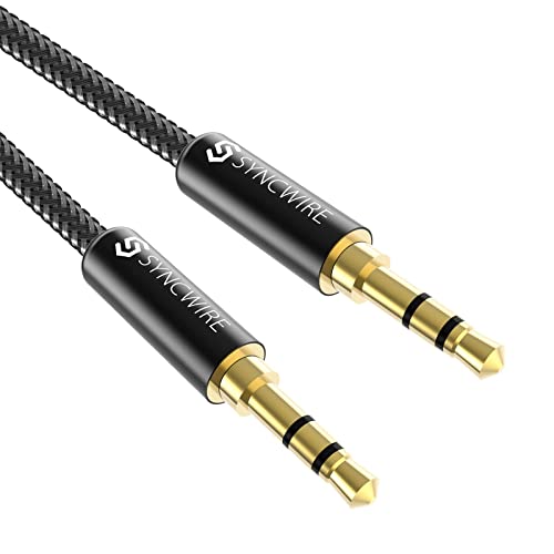 Syncwire Aux Cable (3.3ft/1m,Hi-Fi Sound)