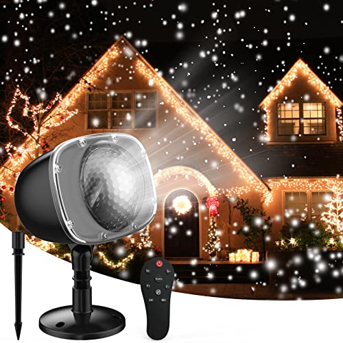 Syslux Christmas Snowfall Projector Lights