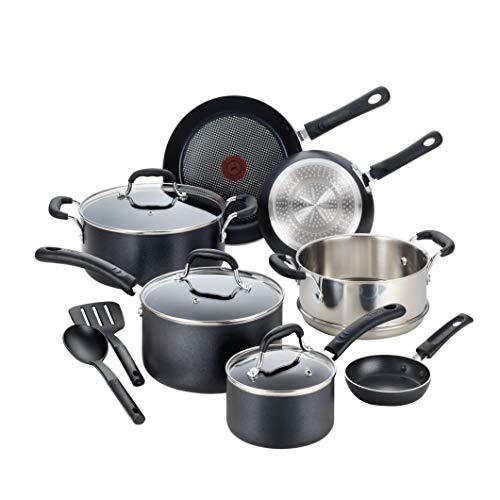 T-fal Experience Nonstick Cookware Set 12 Piece