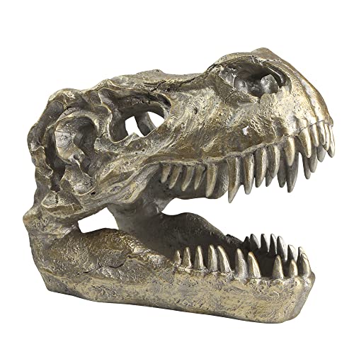 T-rex Skull Dinosaur Head Trophy Statue