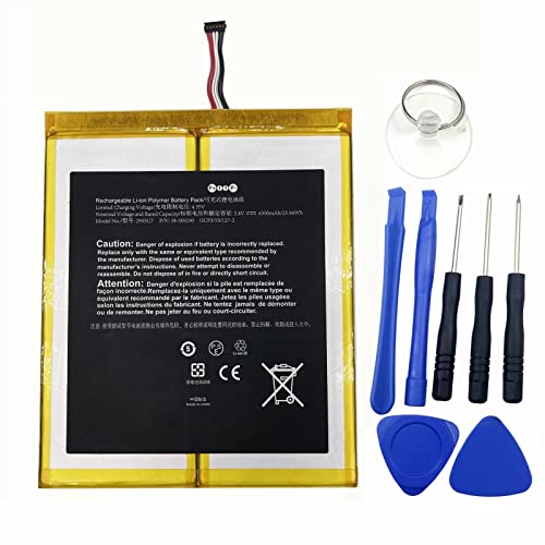Tablet Replacement Battery 58-000280 3.8V 6300mAh
