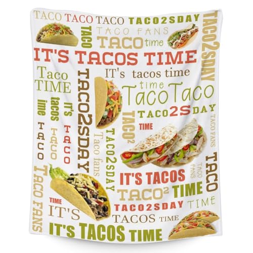 Taco Blanket for Teens, Girls, Boys