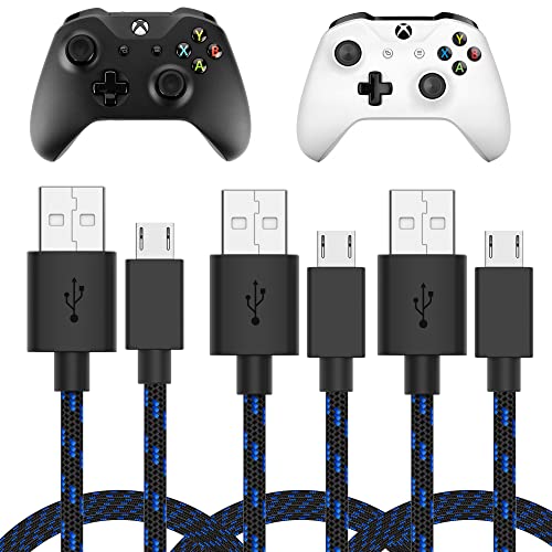 TALK WORKS Xbox One Controller Charging Cable - Fast, Durable, and Reliable