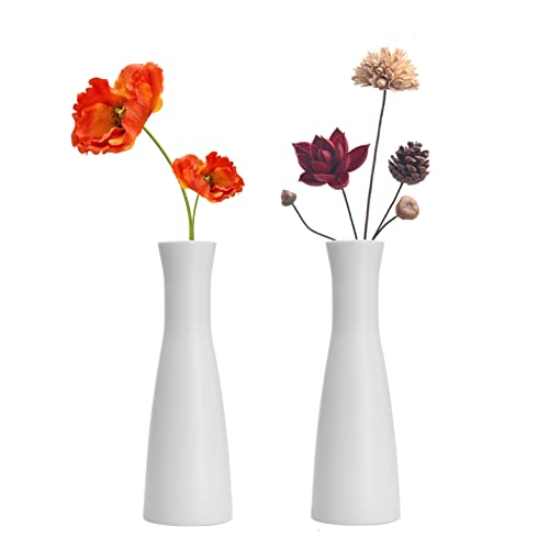 Tall Conic Composite Plastics Flower Vase