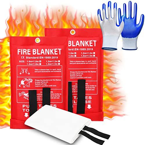Tamodan Fire Blankets - Emergency Fire Blanket for Home & Kitchen