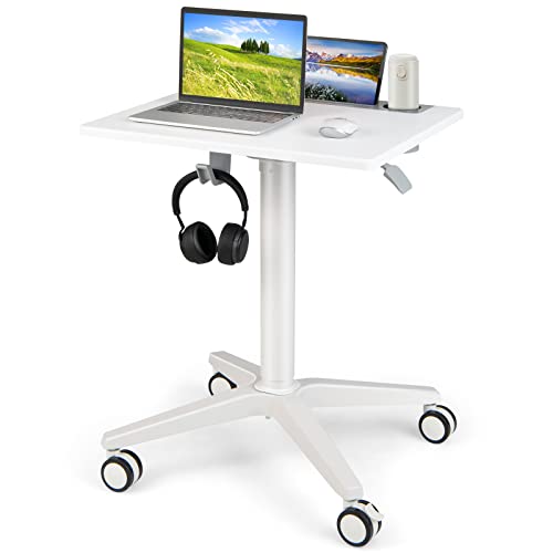 Tangkula Mobile Standing Laptop Desk