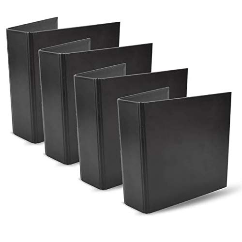 Tarifold DVD Storage Binder - Black - 4/Pack