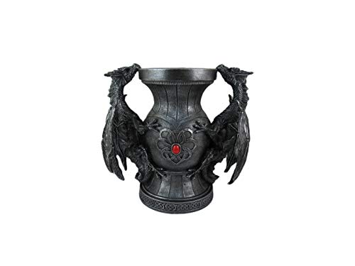 Tarragon's Chalice Dragon Decor Vase