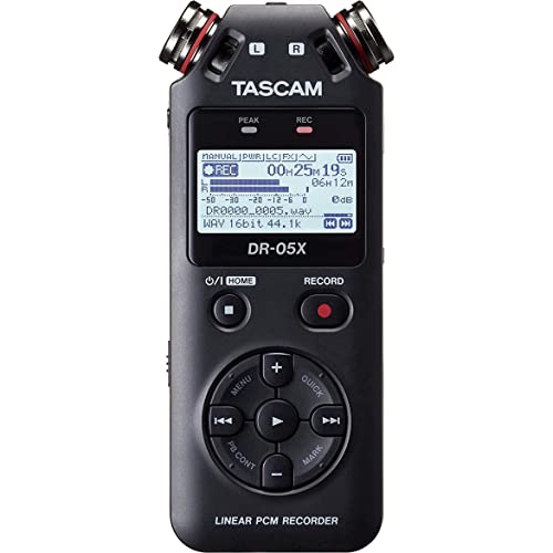 Tascam DR-05X Audio Recorder and USB Interface