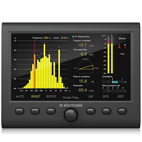 TC Electronic CLARITY M STEREO Audio Meter