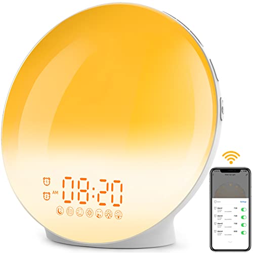 Te-Rich Smart Sunrise Alarm Clock