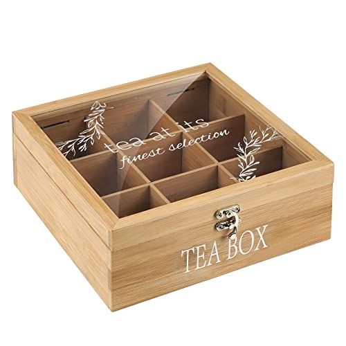 Tea Box Tea Bag Organizer