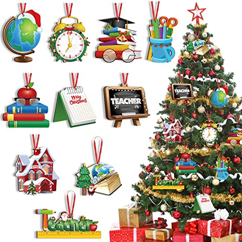 Teacher Christmas Ornament Gift Set