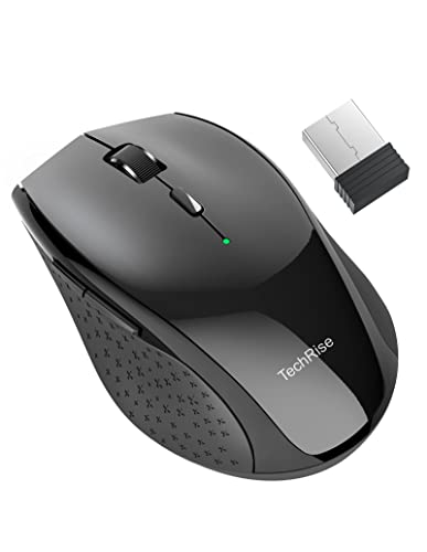 TechRise Wireless Mouse for Laptop: Reliable, Ergonomic, and Efficient