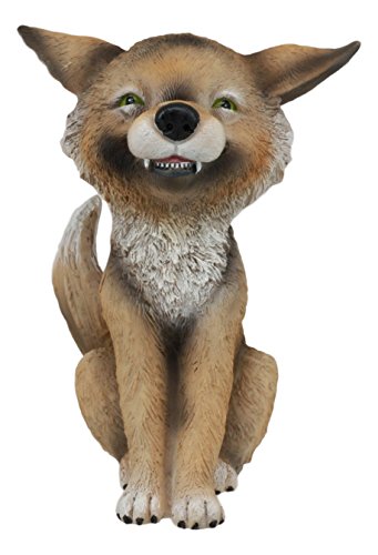 TeeHee Collectible Sinister Pets Grinning Woodlands Coyote Figurine