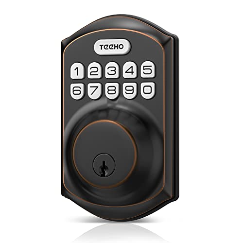 TEEHO TE001 Keyless Entry Door Lock - Smart Deadbolt with Keypad