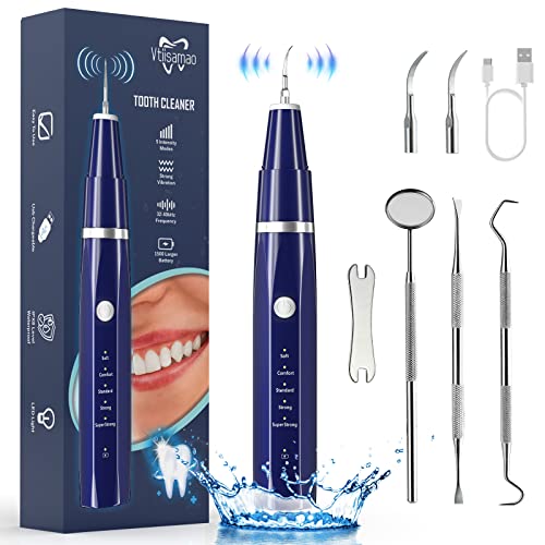 Teeth Plaque Remover with LED Light & Adjustable Modes