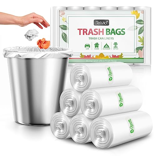 Teivio 1.5 Gallon Trash Bags