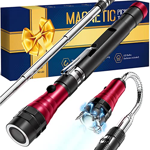 Telescoping Magnetic Pickup Light: Unique Gift for Men