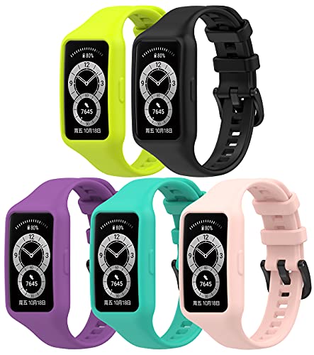 TenCloud Silicone Straps for HONOR Band 6