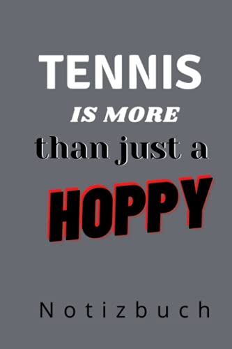 Tennis Hobby Notizbuch