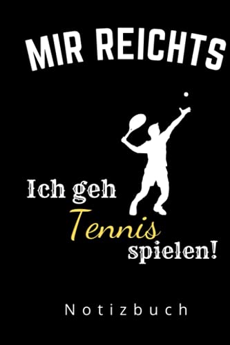 Tennis Spielen Notizbuch: A5 Wochenenden Tennis Hobbynoitzbuch Gadgets