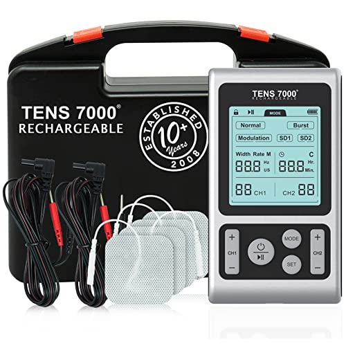 TENS 7000 Rechargeable Muscle Stimulator