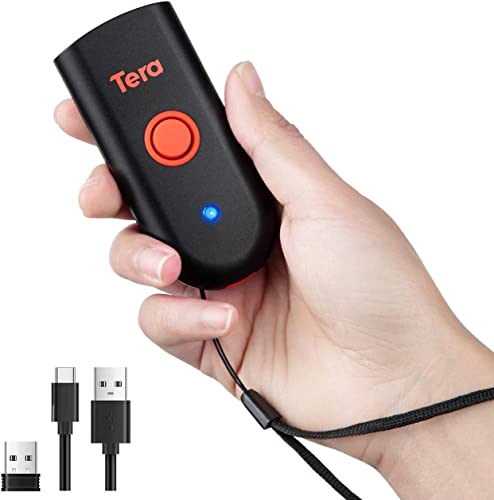 Tera Mini 1D 2D QR Wireless Barcode Scanner
