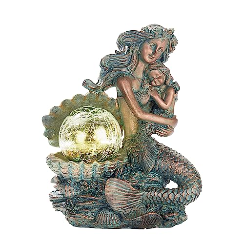 TERESA'S COLLECTIONS Mermaid Fairy Garden Decor