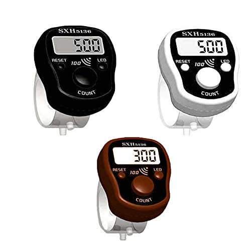 TESEAS Finger Counter Click Manual Digital clicker (3pack)