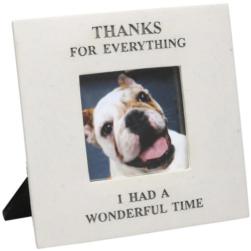 Thanks For Everything I Had A Wonderful Time - In Memory Of Pet Picture Frame by House Parts