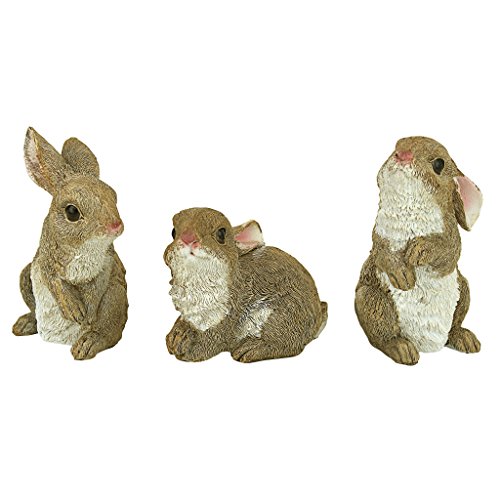 The Bunny Den Rabbits Garden Statues