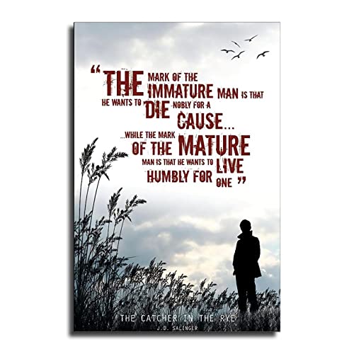 The Catcher in The Rye Framed Poster