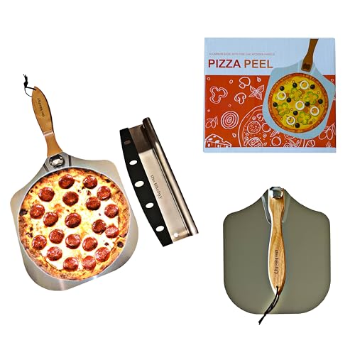 The Kitchyy Pizza Peel - Premium Aluminum Pizza Spatula