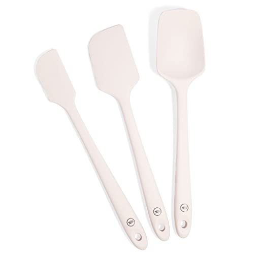 The Silicone Kitchen 3-Piece Silicone Spatula Set