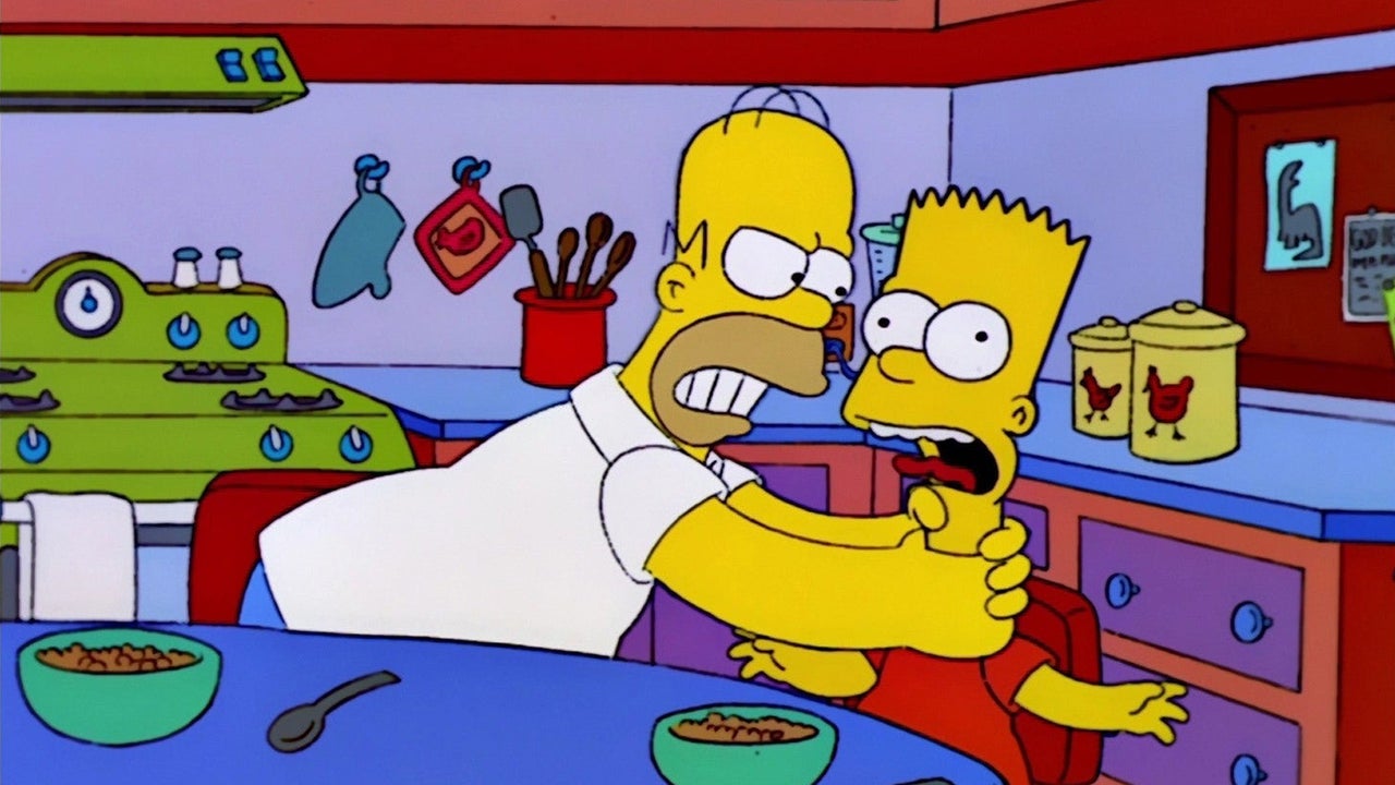 ‘The Simpsons’ Make A Change: Homer Won’t Strangle Bart Anymore