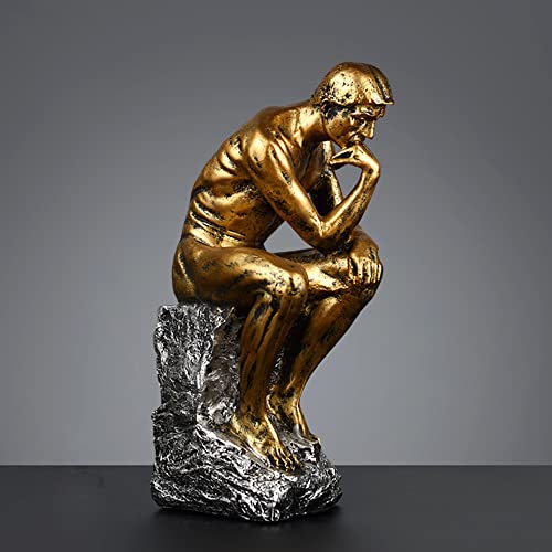 The Thinker Statue Thinking Man Collectible Figurine