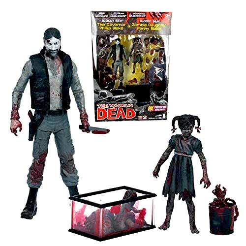 The Walking Dead The Governor and Daughter Penny Comic Series 2 - Action Figure Set