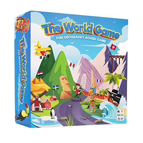The World Game - Fun Geography Board Game