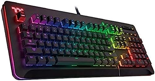 Thermaltake Level 20 RGB Aluminum Gaming Keyboard with Razer Green Switches