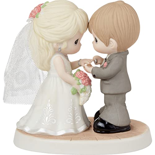 This Ring, I Thee Wed Porcelain/Fabric Figurine