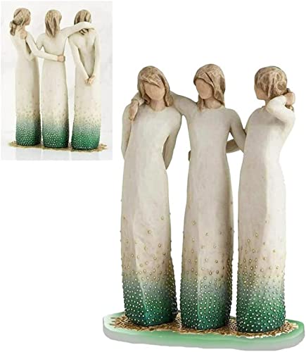 Three Sisters Statues and Figurines - Sister Statue Gifts