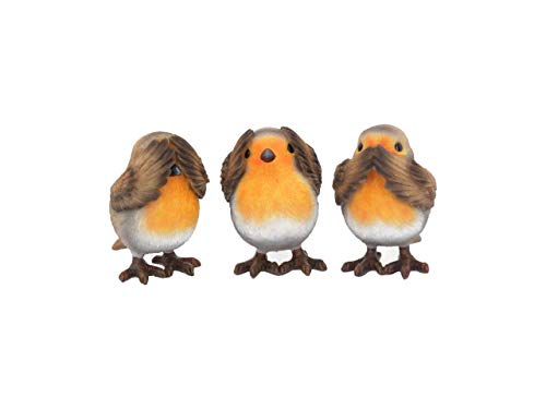 Three Wise Robins Figurine